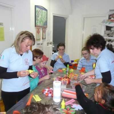 Kézműves foglalkozás 11.10.25 - adó, 1%, alapítvány, támogatás