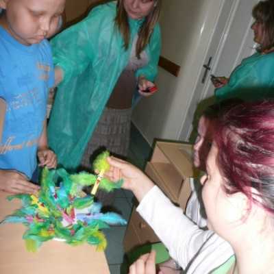 Kézműves foglalkozás 2011.07.05 - adó, 1%, alapítvány, támogatás