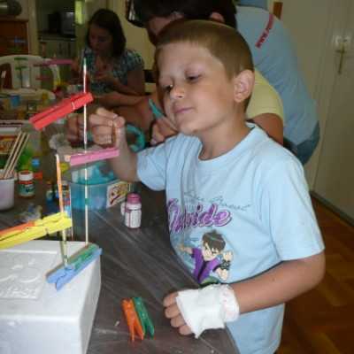 Kézműves foglalkozás 2011.07.05 - adó, 1%, alapítvány, támogatás