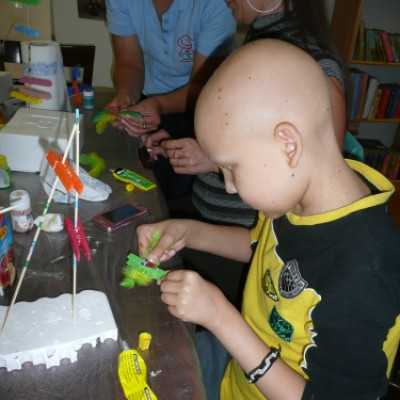 Kézműves foglalkozás 2011.07.05 - adó, 1%, alapítvány, támogatás