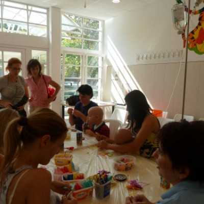 Kézműves foglalkozás 2012.07.03 - adó, 1%, alapítvány, támogatás