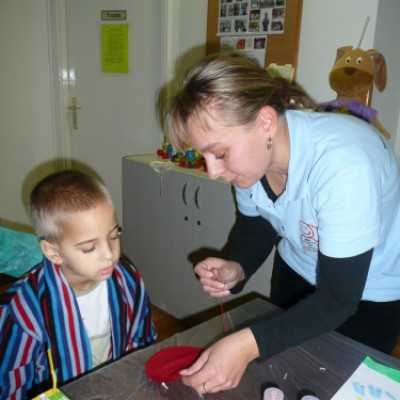 Kézműves foglalkozás a Debreceni haematológián - adó, 1%, alapítvány, támogatás