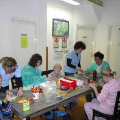 Kézműves foglalkozás a Debreceni haematológián - adó, 1%, alapítvány, támogatás