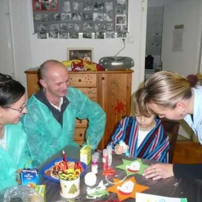 Kézműves foglalkozás a Debreceni haematológián - adó, 1%, alapítvány, támogatás