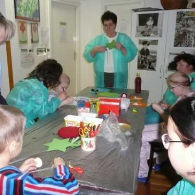 Kézműves foglalkozás a Debreceni haematológián - adó, 1%, alapítvány, támogatás