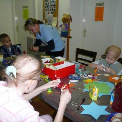 Kézműves foglalkozás a Debreceni haematológián - adó, 1%, alapítvány, támogatás