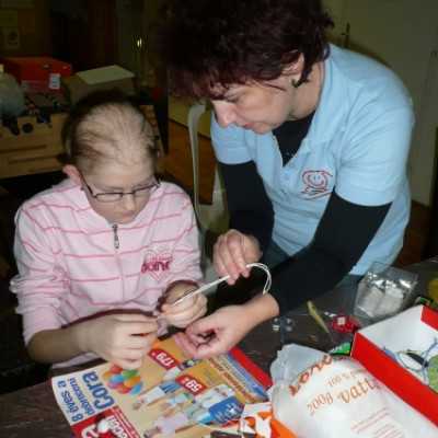 Kézműves foglalkozás a Debreceni haematológián - adó, 1%, alapítvány, támogatás