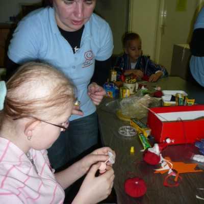 Kézműves foglalkozás a Debreceni haematológián - adó, 1%, alapítvány, támogatás