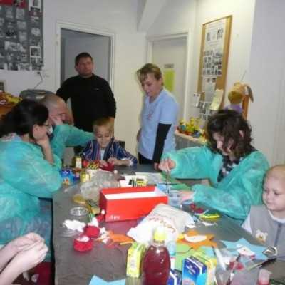 Kézműves foglalkozás a Debreceni haematológián - adó, 1%, alapítvány, támogatás