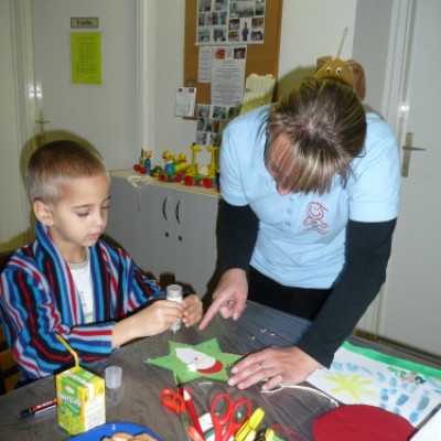 Kézműves foglalkozás a Debreceni haematológián - adó, 1%, alapítvány, támogatás