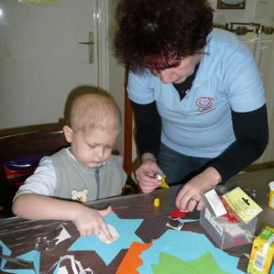 Kézműves foglalkozás a Debreceni haematológián - adó, 1%, alapítvány, támogatás