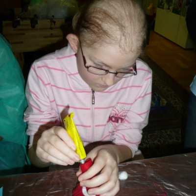 Kézműves foglalkozás a Debreceni haematológián - adó, 1%, alapítvány, támogatás