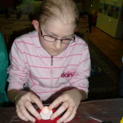 Kézműves foglalkozás a Debreceni haematológián - adó, 1%, alapítvány, támogatás