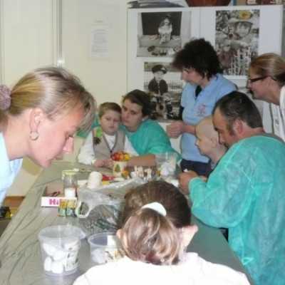 Kézműves foglalkozás a debreceni haematológián - adó, 1%, alapítvány, támogatás