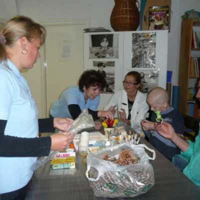 Kézműves foglalkozás a debreceni haematológián - adó, 1%, alapítvány, támogatás