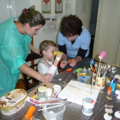 Kézműves foglalkozás a debreceni haematológián - adó, 1%, alapítvány, támogatás