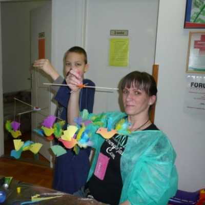 Kézműves foglalkozást tartottunk ismét - adó, 1%, alapítvány, támogatás