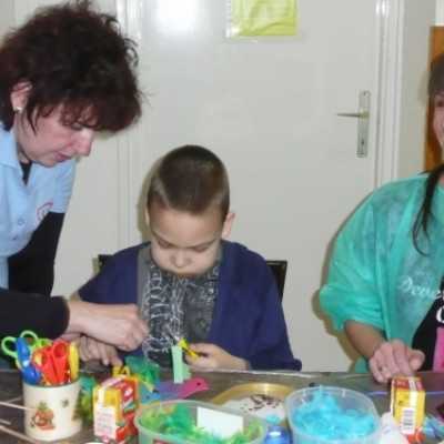 Kézműves foglalkozást tartottunk ismét - adó, 1%, alapítvány, támogatás