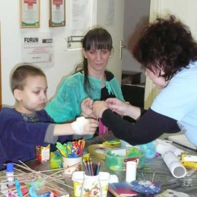 Kézműves foglalkozást tartottunk ismét - adó, 1%, alapítvány, támogatás