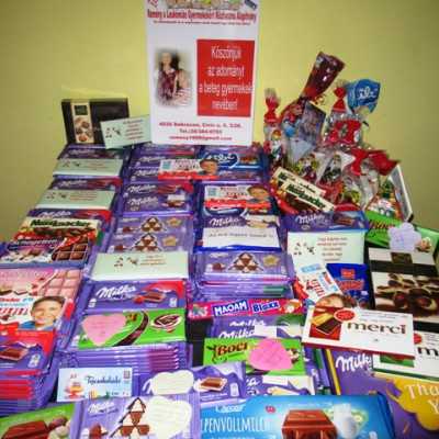 Érkeznek a „cipősdoboznyi szeretet” ajándékai és a csokoládék 2018 - alapítvány, adó 1%, támogatás