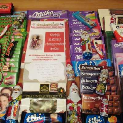 Érkeznek a „cipősdoboznyi szeretet” ajándékai és a csokoládék 2017 - alapítvány, adó 1%, támogatás