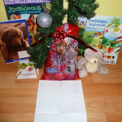 Érkeznek a „cipősdoboznyi szeretet” ajándékai és a csokoládék 2016 - alapítvány, adó 1%, támogatás