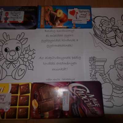 Érkeznek a „cipős doboznyi szeretet” ajándékai és a csokoládék 2015 - alapítvány, adó 1%, támogatás