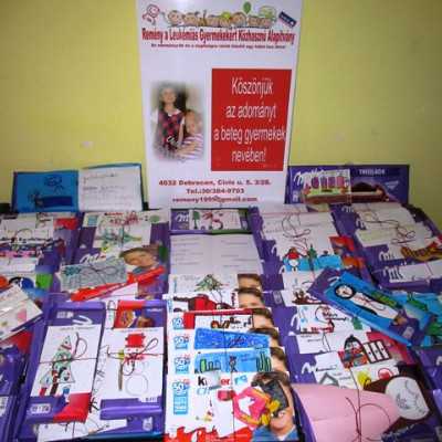 Érkeznek a „cipősdoboznyi szeretet” ajándékai és a csokoládék 2018 - alapítvány, adó 1%, támogatás