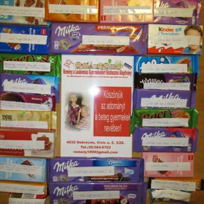 Érkeznek a „cipősdoboznyi szeretet” ajándékai és a csokoládék 2017 - alapítvány, adó 1%, támogatás