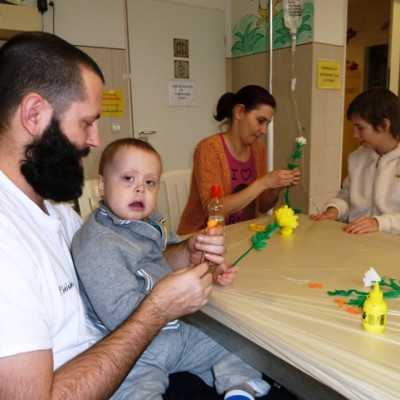 Margaréták krepp papírból - alapítvány, adó 1%, támogatás