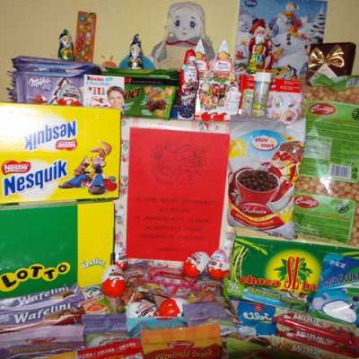 Érkeznek a „cipős doboznyi szeretet” ajándékai és a csokoládék 2015 - alapítvány, adó 1%, támogatás