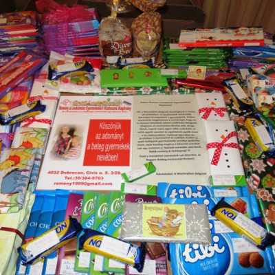 Érkeznek a „cipősdoboznyi szeretet” ajándékai és a csokoládék 2017 - alapítvány, adó 1%, támogatás