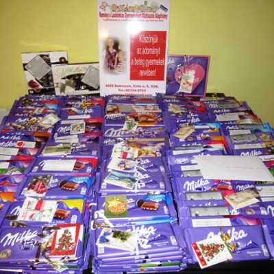 Érkeznek a „cipősdoboznyi szeretet” ajándékai és a csokoládék 2018 - alapítvány, adó 1%, támogatás