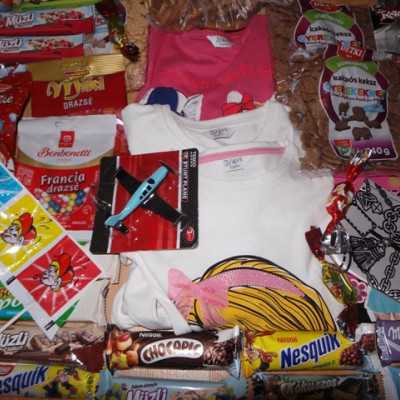 Érkeznek a „cipős doboznyi szeretet” ajándékai és a csokoládék 2015 - alapítvány, adó 1%, támogatás