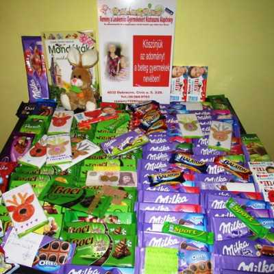 Érkeznek a „cipősdoboznyi szeretet” ajándékai és a csokoládék 2018 - alapítvány, adó 1%, támogatás