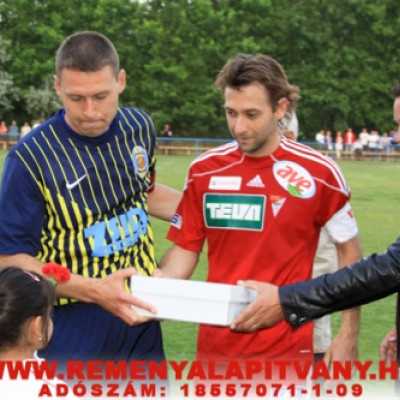 Nemes célt szolgált az Ibrányban rendezett mérkõzés! - adó, 1%, alapítvány, támogatás