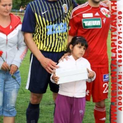Nemes célt szolgált az Ibrányban rendezett mérkõzés! - adó, 1%, alapítvány, támogatás