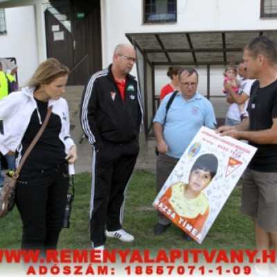 Nemes célt szolgált az Ibrányban rendezett mérkõzés! - adó, 1%, alapítvány, támogatás
