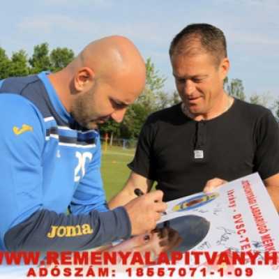 Nemes célt szolgált az Ibrányban rendezett mérkõzés! - adó, 1%, alapítvány, támogatás