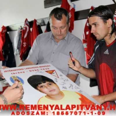 Nemes célt szolgált az Ibrányban rendezett mérkõzés! - adó, 1%, alapítvány, támogatás