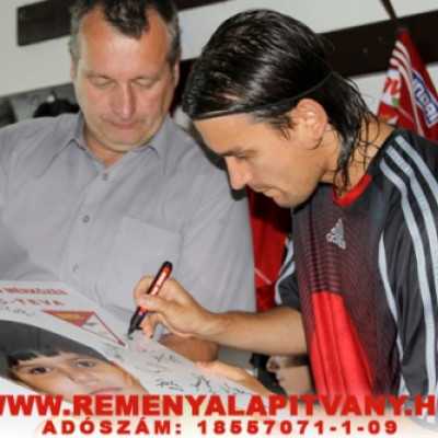 Nemes célt szolgált az Ibrányban rendezett mérkõzés! - adó, 1%, alapítvány, támogatás