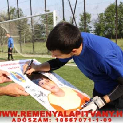 Nemes célt szolgált az Ibrányban rendezett mérkõzés! - adó, 1%, alapítvány, támogatás