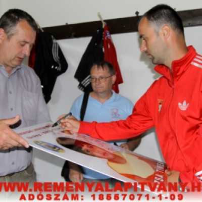 Nemes célt szolgált az Ibrányban rendezett mérkõzés! - adó, 1%, alapítvány, támogatás