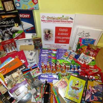 Érkeznek a „cipősdoboznyi szeretet” ajándékai és a csokoládék 2017 - alapítvány, adó 1%, támogatás