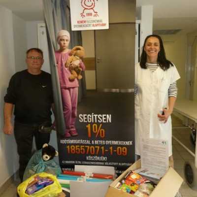 Országosan jutottak el az adományok, a beteg gyermekekhez - alapítvány, adó 1%, támogatás