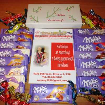 Érkeznek a „cipősdoboznyi szeretet” ajándékai és a csokoládék 2017 - alapítvány, adó 1%, támogatás