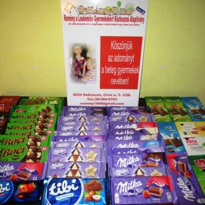 Érkeznek a „cipősdoboznyi szeretet” ajándékai és a csokoládék 2018 - alapítvány, adó 1%, támogatás