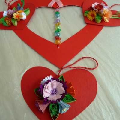 Piros szívecskéket készítettünk a beteg gyermekekkel - alapítvány, adó 1%, támogatás