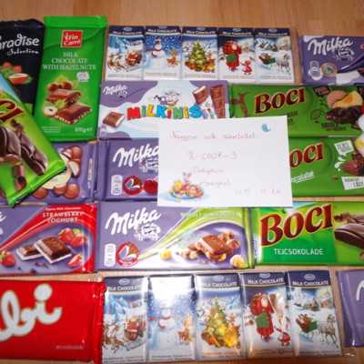 Érkeznek a „cipős doboznyi szeretet” ajándékai és a csokoládék 2015 - alapítvány, adó 1%, támogatás