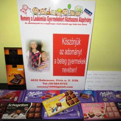 Érkeznek a „cipősdoboznyi szeretet” ajándékai és a csokoládék 2018 - alapítvány, adó 1%, támogatás